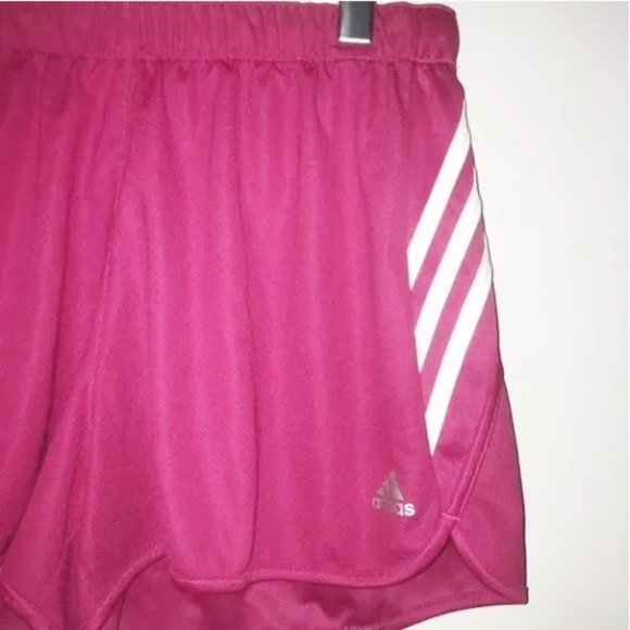 Adidas Pink Athletic Shorts Climalite - Picture 4 of 6